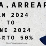 D.A. Arrears 1 Jan 2024 to 30 June 2024